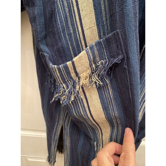 Free People Kimono Duster Western  Colorful O/S NEW - Picture 7 of 10